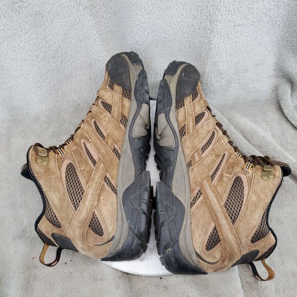 Merrell Shoes Mens Size 11.5 Brown Leather Moab 2 Vent Gorpcore Hiking Boots - Picture 6 of 10